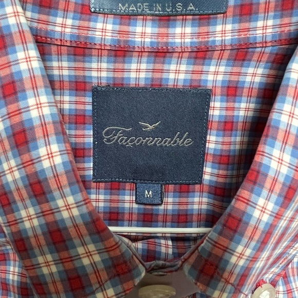 Faconnable French Designer Shirt Sleeve - Picture 4 of 7